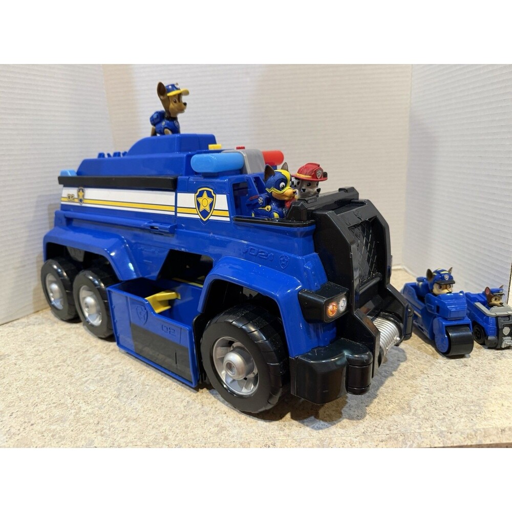 Paw Patrol Police Rescue Deluxe Chase Ultimate Cruiser